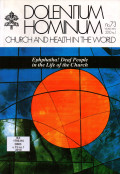 Dolentium Hominum : Church and Health in the World no.73