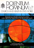 Dolentium Hominum : Church and Health in the World no.78