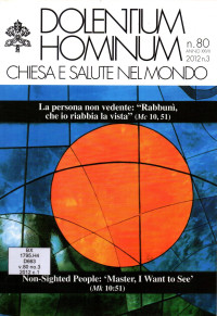 Image of Dolentium Hominum : Church and Health in the World no.80