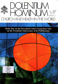 Image of Dolentium Hominum : Church and Health in the World no.87