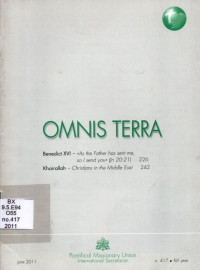 Image of Omnis Terra. June 2011 no.417